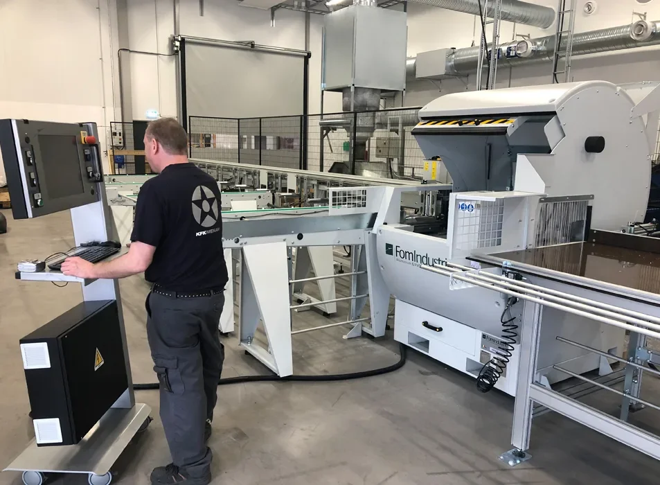 Arbete i aluminium och stål